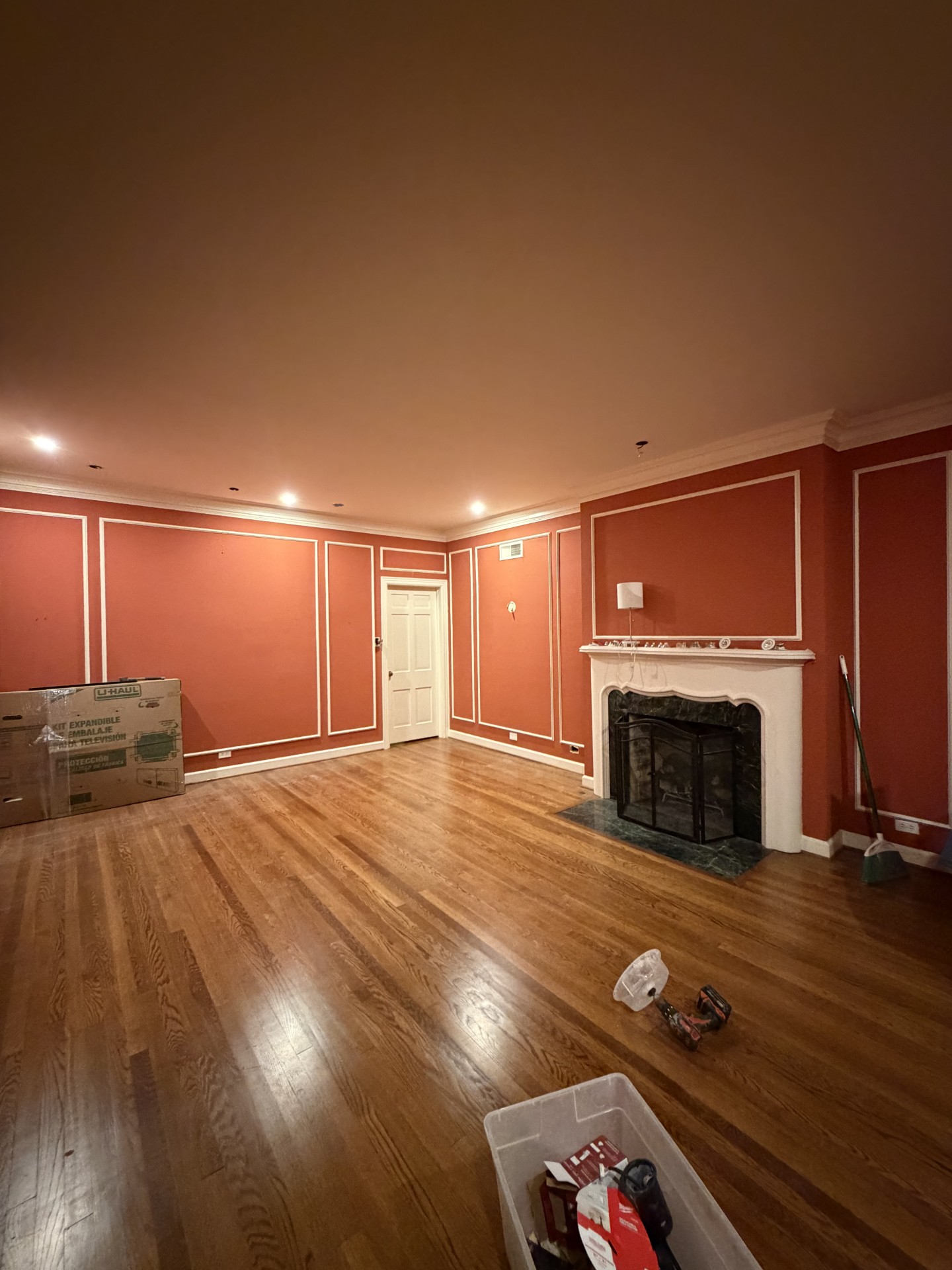 Interior Repaint — before